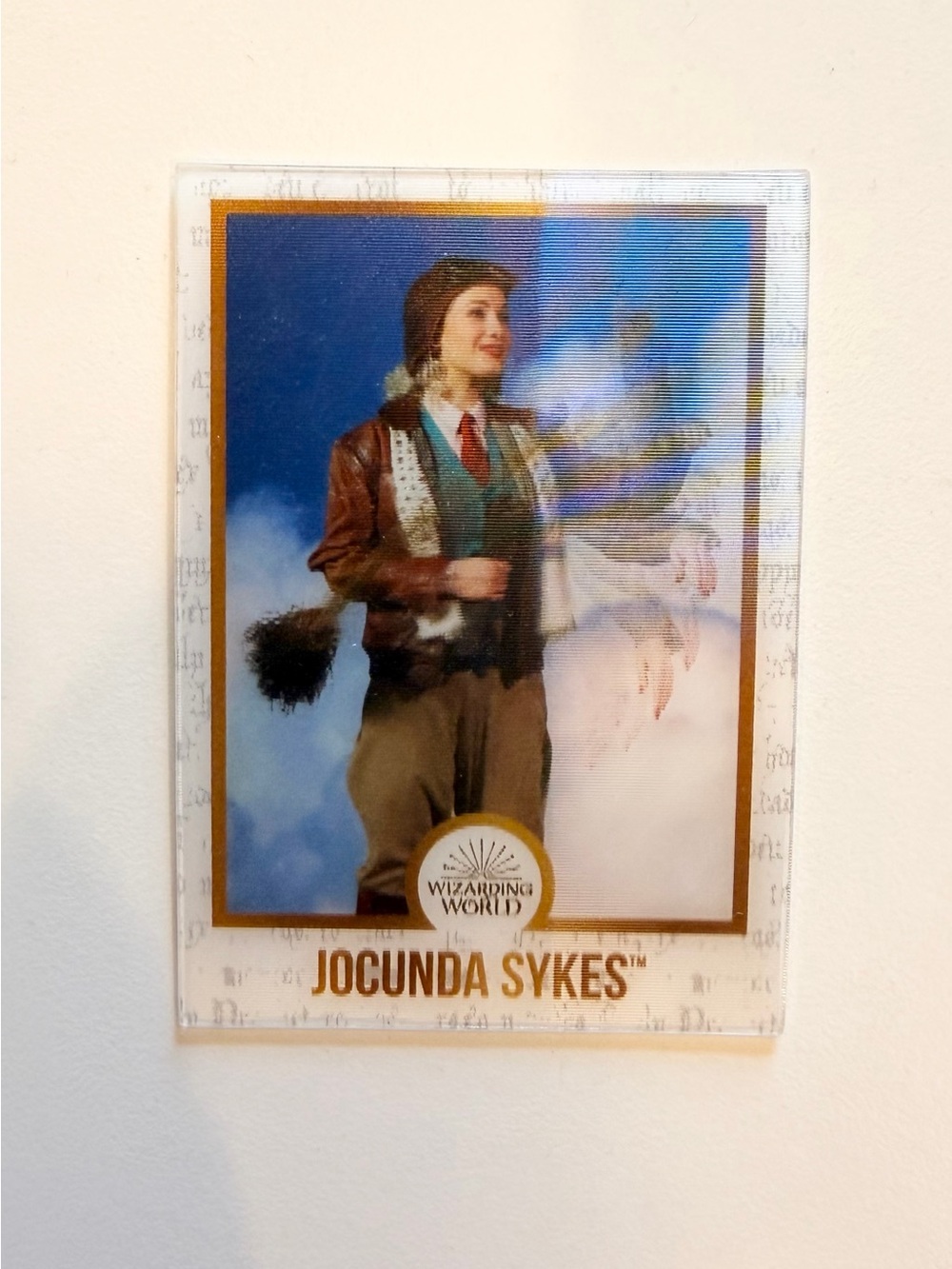 Chocolate Frog Lenticular Trading Card - Jocunda Sykes